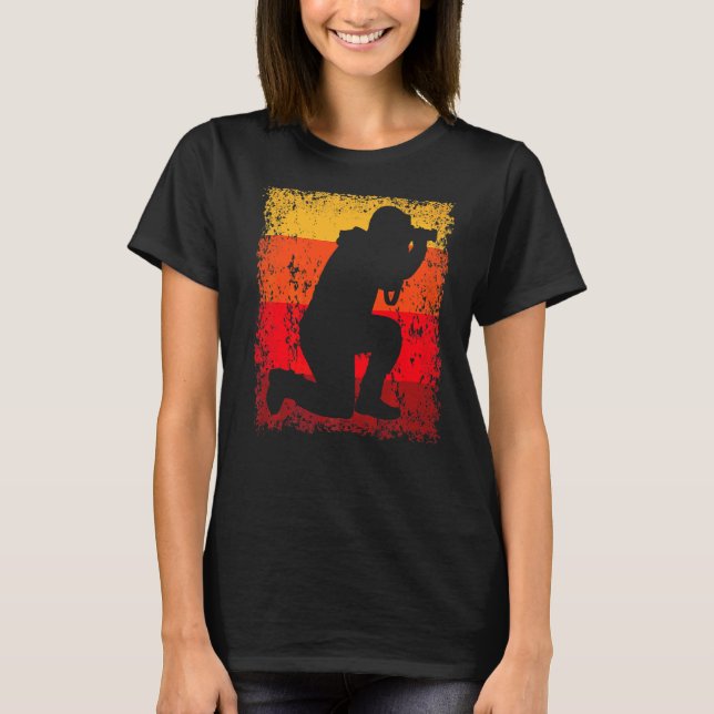 Fotokamera Vintag T-Shirt (Vorderseite)