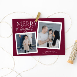 Fotokarte für den Urlaub - Maulbeere Feiertagskarte