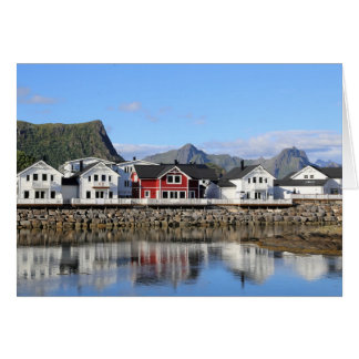 Fotokarte Häuser in Kabelvåg