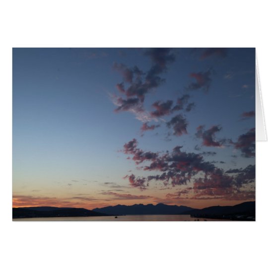 Fotokarte Mitternacht in Tromsø Karte