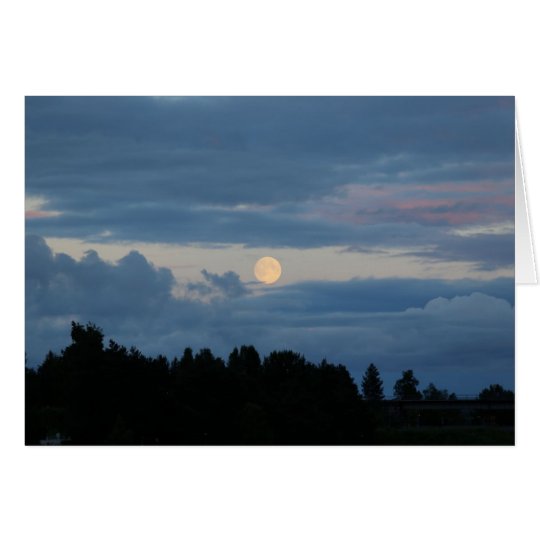 Fotokarte Mond in Rovaniemi Karte