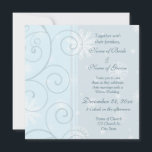 Fotokarten für Winterhochzeiten Einladung<br><div class="desc">Winter Holiday Wedding Foto Einladungen in klassisch blau und weiß mit elegantem Schneeflocken und wirl Design,  Anpassbar mit Ihren Hochzeitsdetails,  Ihren Namen und Ihrem eigenen Foto. Erhältlich in passenden Winterurlaub-Briefmarke,  Umschlägen,  Etiketten und Karten. Ideal für eine Winter- oder Weihnachtsfeier.</div>
