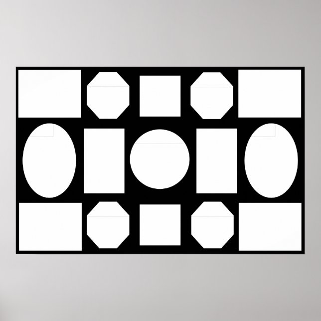 Fotomaterial Template #01 Poster (Vorne)