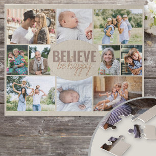Fotomontage 10 Familienfoto Glaube sei glücklich