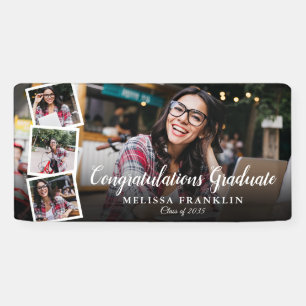Fotomontage Moderne Abschlussfeier Banner
