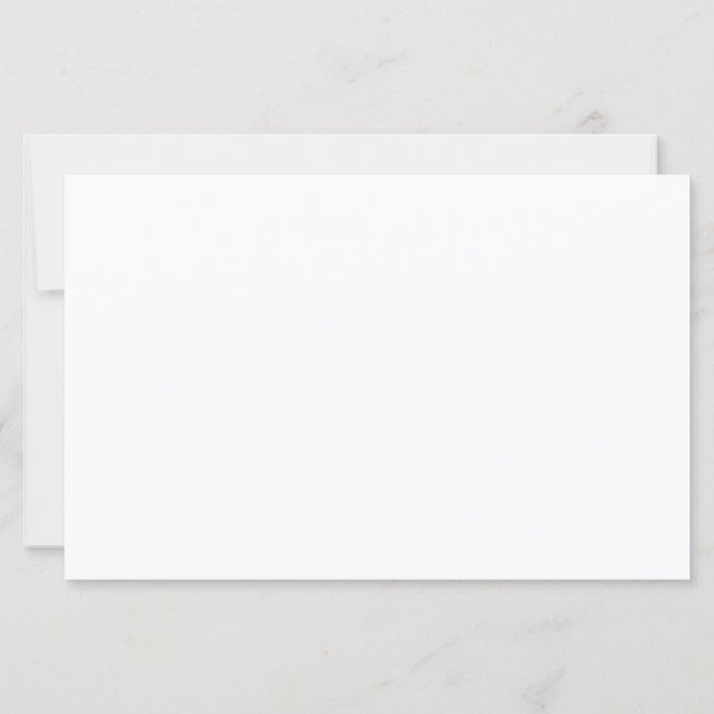 Fotopapierblatt mit Umschlag (Rückseite)