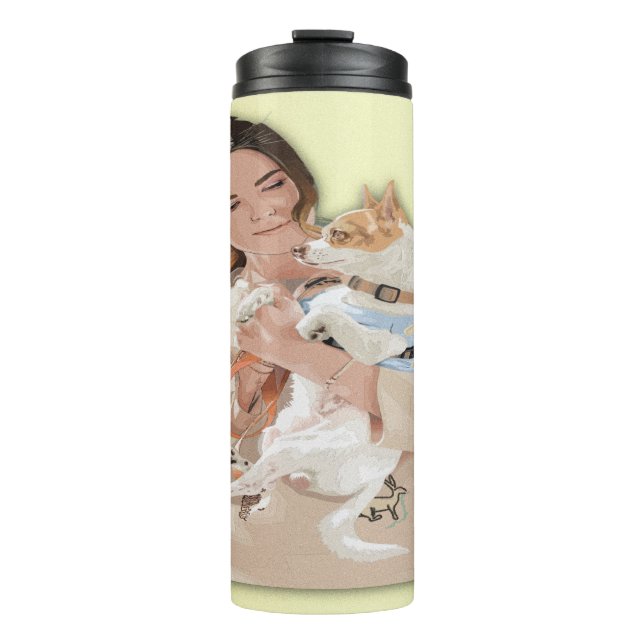 Fotopersonalisieren hinzufügen thermosbecher (Vorderseite)