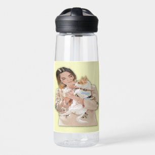 Fotopersonalisieren hinzufügen trinkflasche