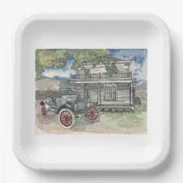 Fotoplatte Pappteller