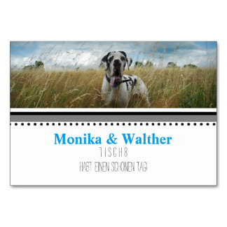 FotoPlatzhalterkarten Tischnummer