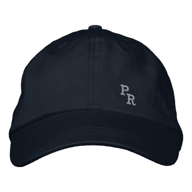 Fotorezeptor Puerto Rico Bestickte Baseballkappe (Vorderseite)