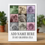 Fotos Auto Filter - In meiner Oma-Zeit Postkarte<br><div class="desc">Ein lustiges Geschenk für Oma oder Opa! Fügen Sie Fotos der Enkel hinzu, um den Großeltern ein einzigartiges Geschenk zu machen. Verwenden Sie quadratische Foto mit viel Kontrast für die besten Ergebnisse! Ihre Fotos werden filtern und eine Farbe zu jedem Auto hinzufügen. Ein lustiges Pop-Kunstdesign, das Ihre Lieblings-Fotos nutzt und...</div>