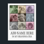 Fotos Auto Filter - In meiner Oma-Zeit Postkarte<br><div class="desc">Ein lustiges Geschenk für Oma oder Opa! Fügen Sie Fotos der Enkel hinzu, um den Großeltern ein einzigartiges Geschenk zu machen. Verwenden Sie quadratische Foto mit viel Kontrast für die besten Ergebnisse! Ihre Fotos werden filtern und eine Farbe zu jedem Auto hinzufügen. Ein lustiges Pop-Kunstdesign, das Ihre Lieblings-Fotos nutzt und...</div>