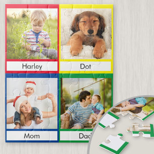 Fotos Collage Primärfarben Personalisiert