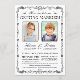 Fotos der Alten Schule Einladung zur Hochzeit