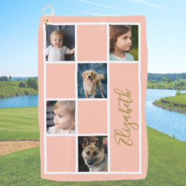 Fotos für benutzerdefinierte Vorlagenfamilien Golfhandtuch