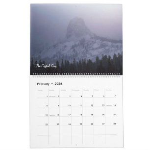 Fotos für den Eastern Sierra Scenic Highway-Kalend Kalender