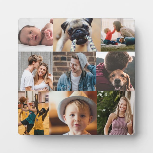 Fotos für die FotoCollage Custom Family Fotoplatte (Vorderseite)