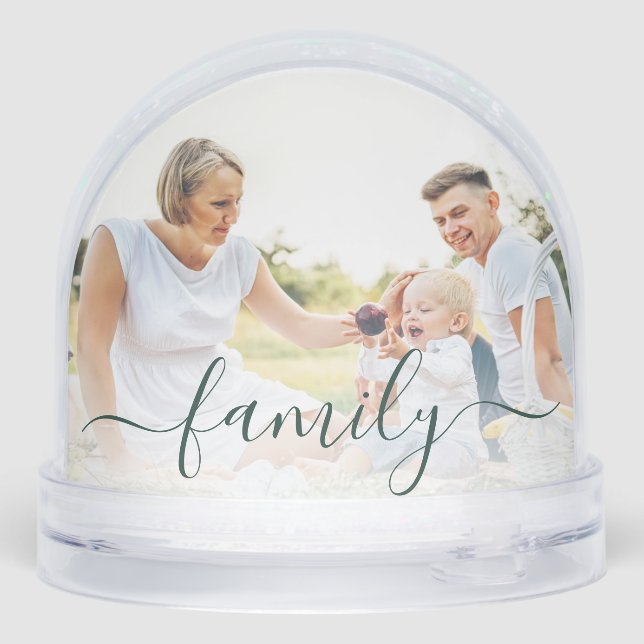 Fotos für Familien Script 1 Weihnachtszeit Schneekugeln (Rückseite)