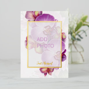 Fotos Hochzeit nur verheiratet ankündigen Karte hi