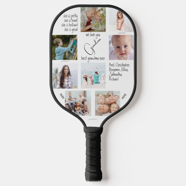 Fotos Sport Bestes Grandma je Pickleball Paddel Pickleball Schläger (Vorderseite)
