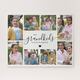 Fotos von Enkelkindern als Collage für Oma