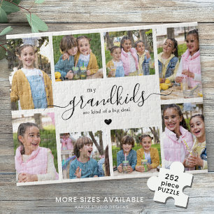 Fotos von Enkelkindern als Collage-Geschenk für Om