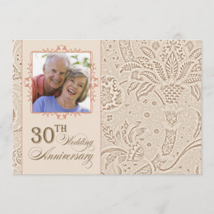Fotos zur 30. Hochzeitstag-Einladung Einladung