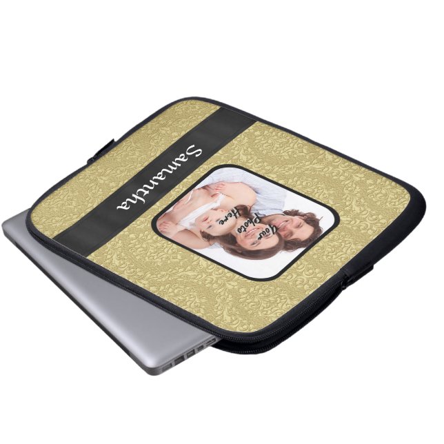 Fotoschablone Laptopschutzhülle (Vorne Knopf)
