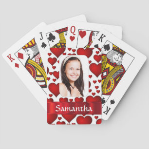 Fotoschablone Spielkarten