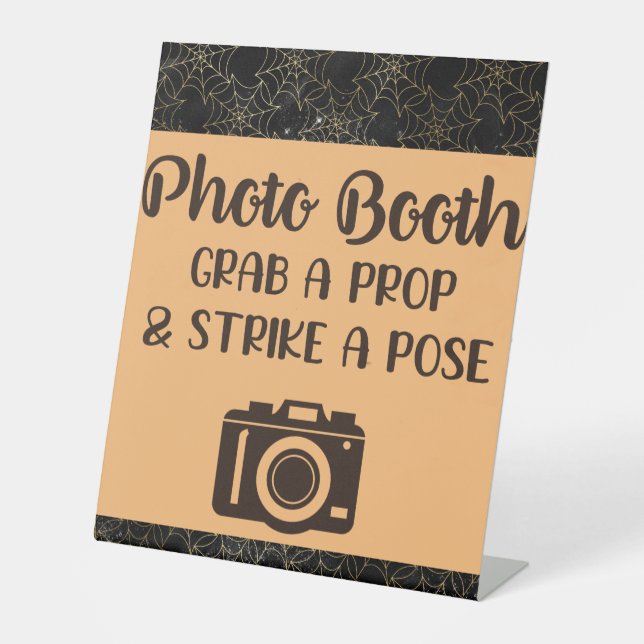 Fotoshop Grab ein prop Herbstszenario Sockelschild (Vorderseite)