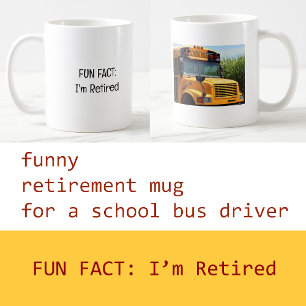 Fotospass hinzufügen Fakt, dass ich ein Schulbusfa Kaffeetasse
