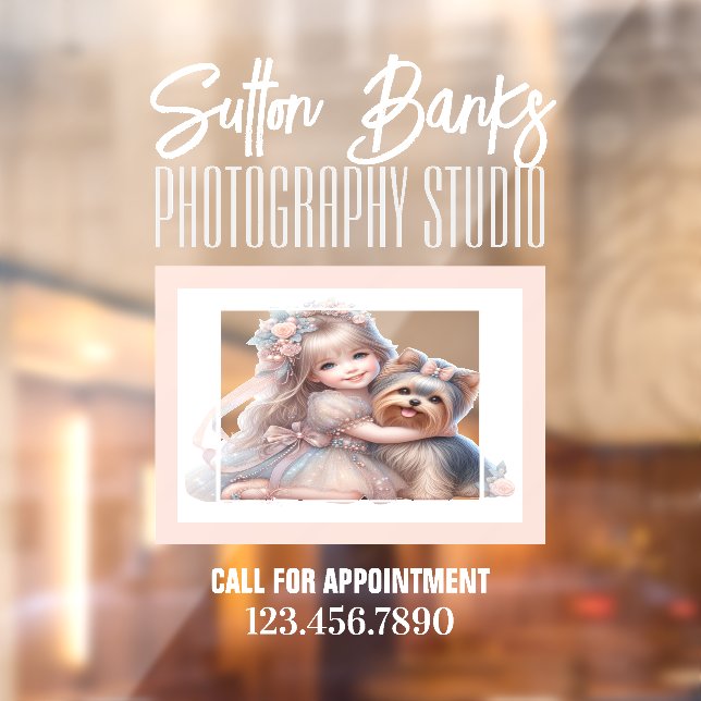 Fotostudio Fensteraufkleber (Blatt 2)