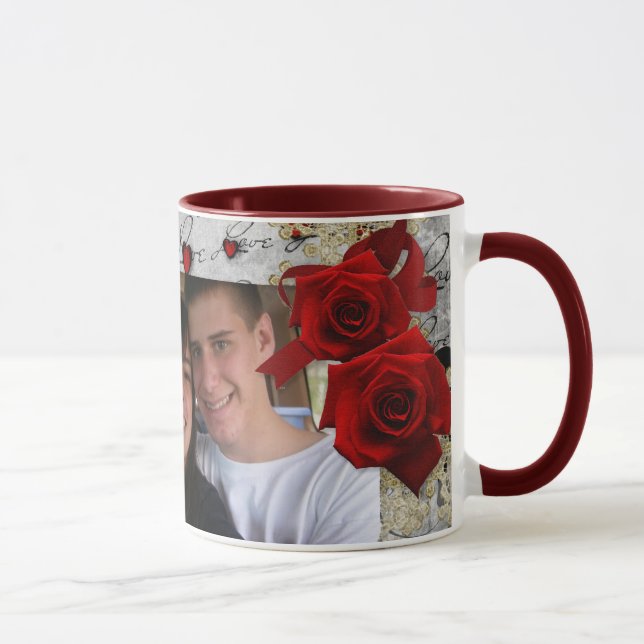 Fotovalentines-Tasse Tasse (Rechts)