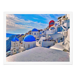 Fotovergrößerung Griechenland santorin Fotodruck