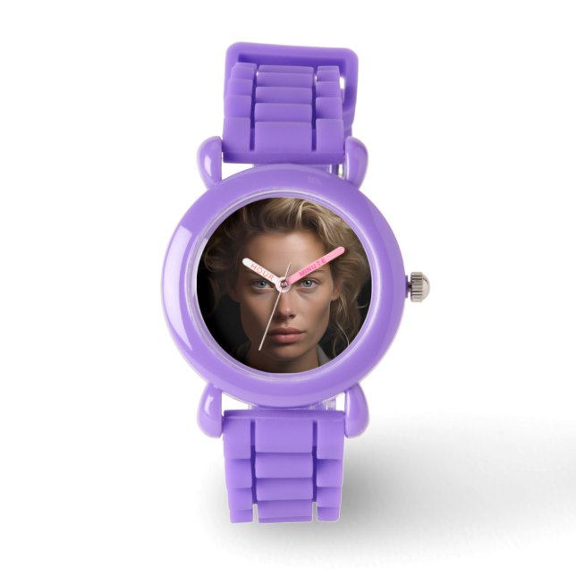 Fotovorlage benutzerdefiniert armbanduhr (Vorderseite)
