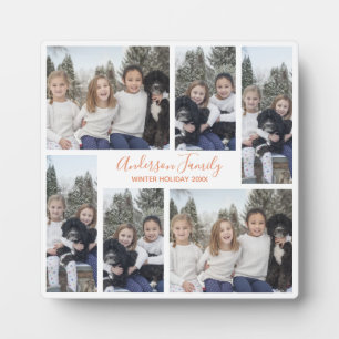 Fotovorlage für die White Rose Gold Familie Fotoplatte