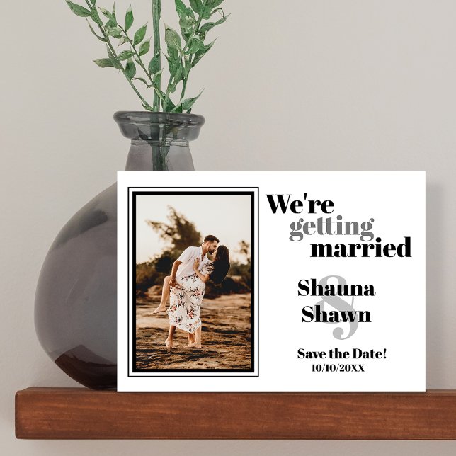 Fotovorlage QR-Code Save the Date (Von Creator hochgeladen)