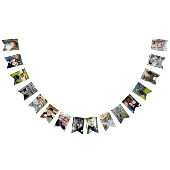 Fotovorlage Wimpelkette (Alle)