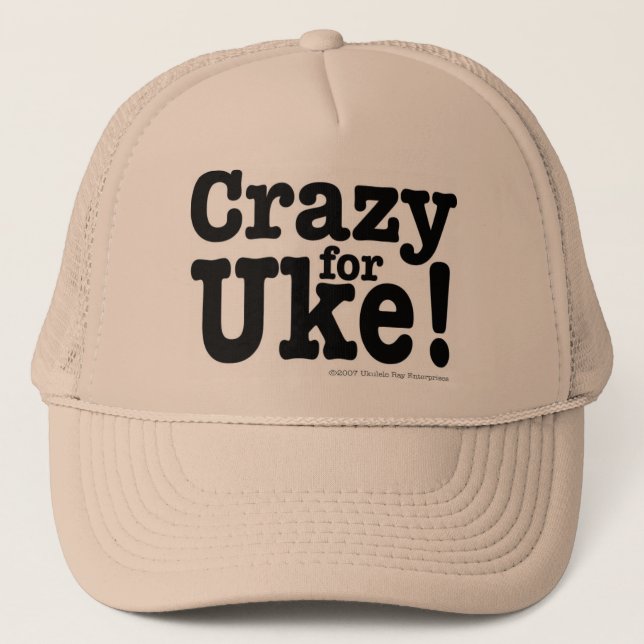 Fou pour le casquette de concepteur d'UKE (Devant)