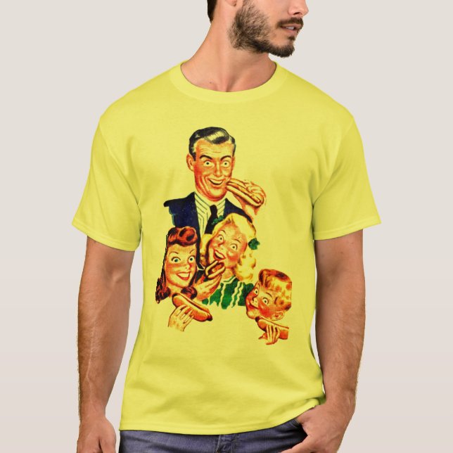 FOU POUR LE T-SHIRT DE HOT-DOGS (Devant)