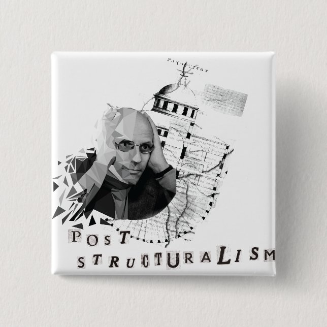 Foucault Button (Vorderseite)