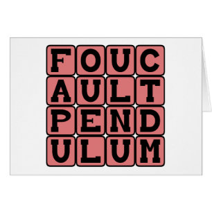 Foucault Pendulum, Rotation der Erde