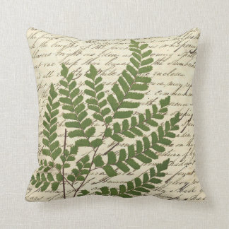 Fougère sur le coussin 1 de manuscrit
