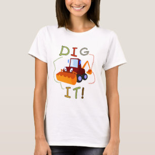 Fouille de véhicule de construction il T-shirts e