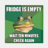 Foul Bachel Frog Empty Kühlschrank