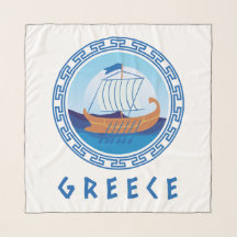 Conception de navire grec en Grèce