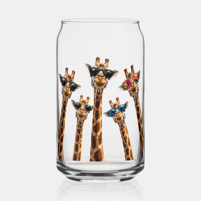foule de girafes cool (Recto)