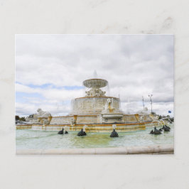 Fountain Belle Isle Park Postkarte