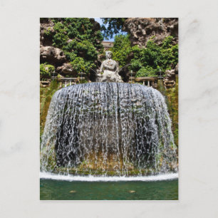 Fountain in Villa D'Este Postkarte